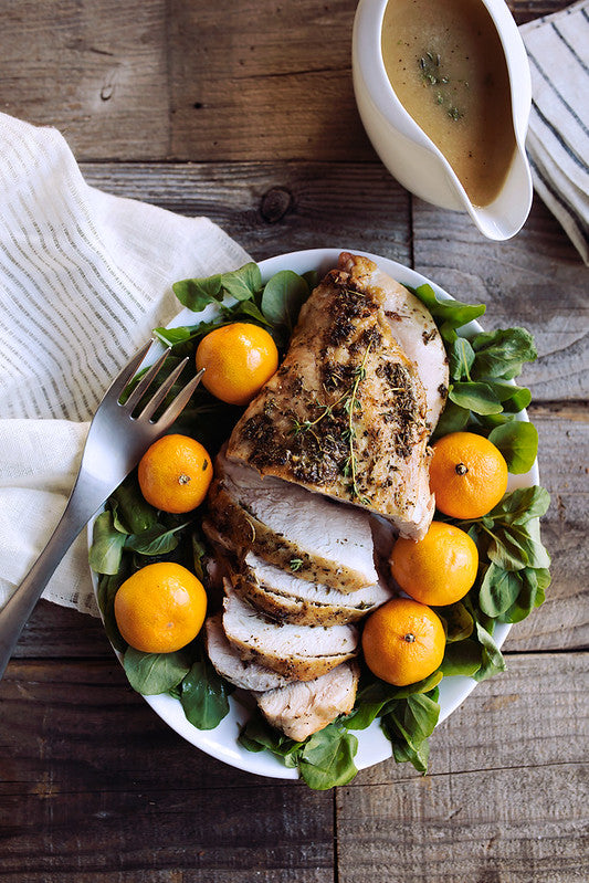 Recipe: Herb roasted Turkey breast and gravy - Keto - Paleo - Gluten free - Grain free